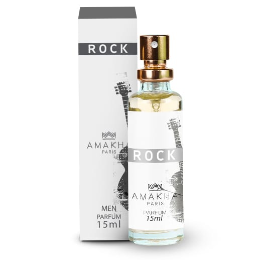 Perfume masculino Rock importado amakha