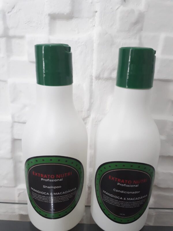Kit shampoo e condicionador profissional
