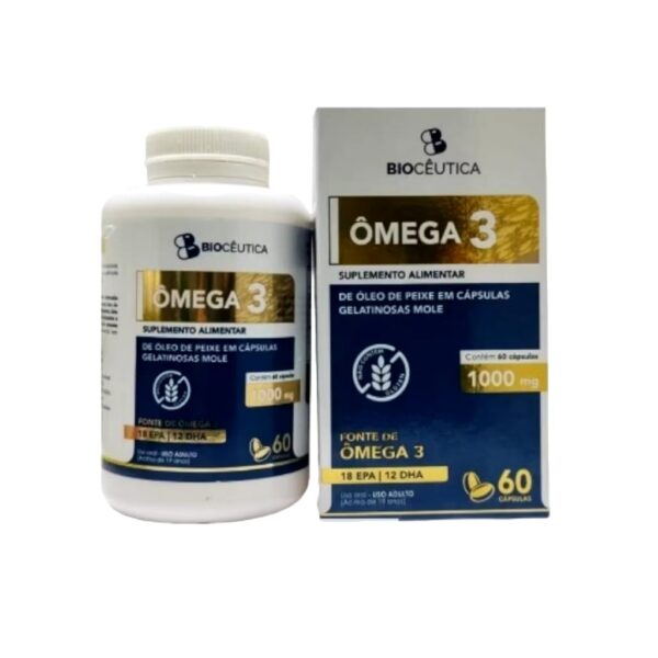 Ômega 3 suplemento alimentar.